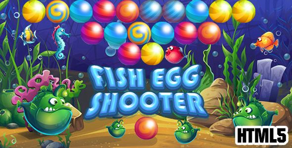 Fish Egg Shooter (HTML5) Bubble Shooter Game    Games