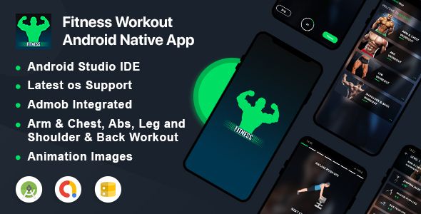 Fitness Workout - Android App Android Mobile Full Applications