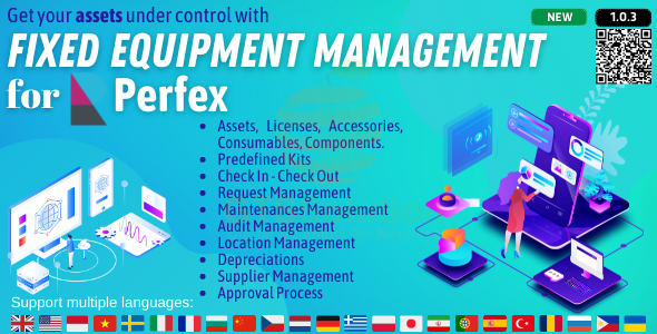 Fixed Equipment Management module for Perfex CRM  Add Ons  