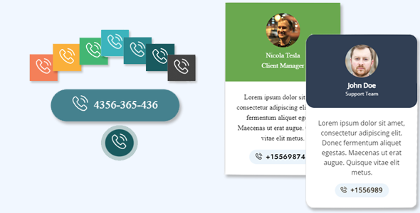 Floating Call Button - All In One Call Button    