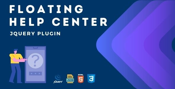 Floating Help Center | Advanced jQuery Plugin    