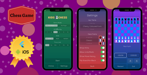Flutter Chess Game App | Android & iOS    