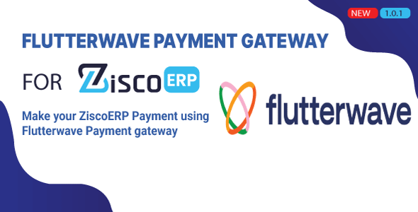 Flutterwave Payment Gateway for ZiscoERP    