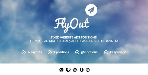 FlyOut - Fixed and Sticky Website Banner Positions  Css  Tabs And Sliders