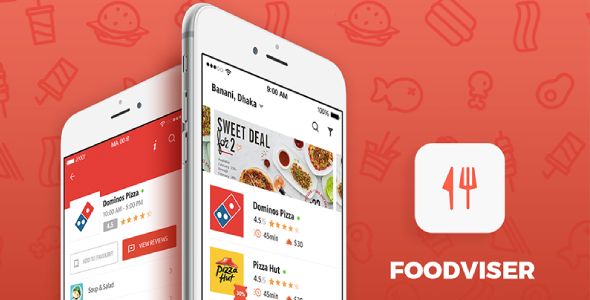 Foodviser - Food Ordering Android App Template - code.market