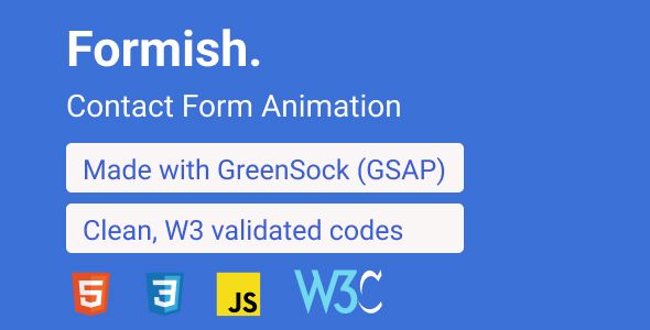 Formish - contact form animation    