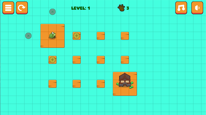 Frogie Jumping Puzzle - 1