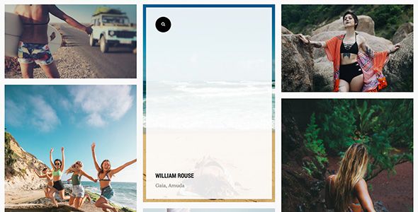 Gaia - Image Gallery TZ Portfolio+ Template - code.market