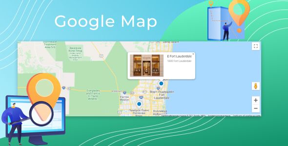 Google Maps Store Locator image