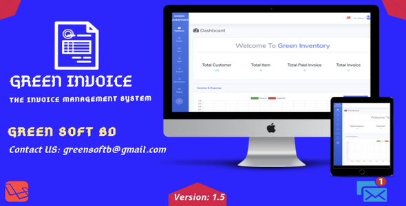 Green Invoice - The Invoice Management System    Project Management Tools