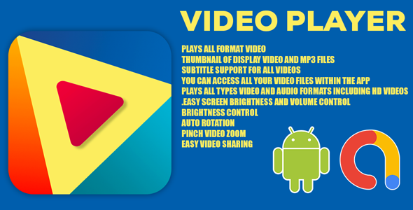 HD Video Player | SX Video Player  | Android Full Application with documentation | Admob Ads    
