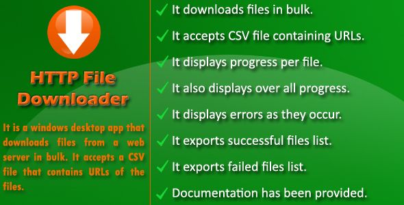 HTTP File Downloader - code.market