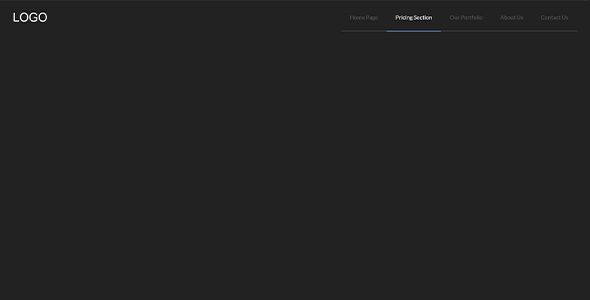 Header Underline Active Item Using CSS    