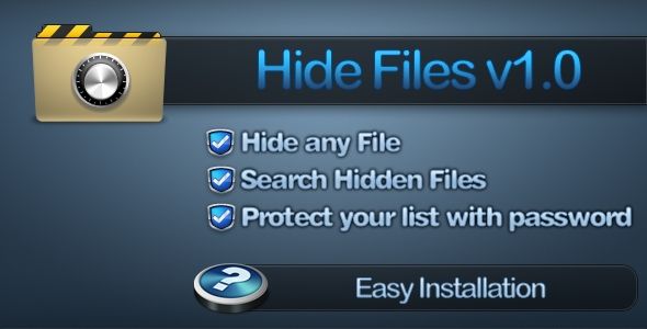 Hide Files - Full Source Code    