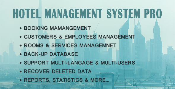 Hotel Management System | Full C# source Code & Sql server    