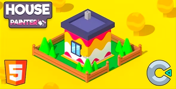 House Painter - (HTML5 Game - Construct 3)    Games