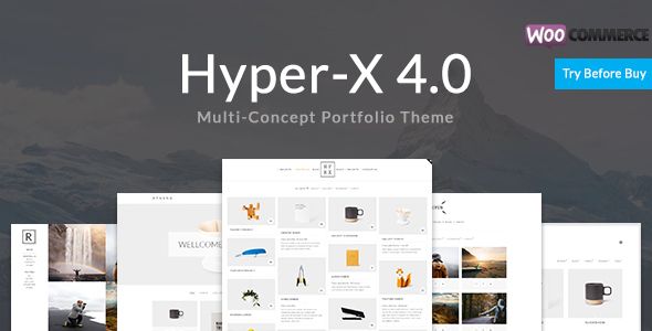 HyperX - Responsive Wordpress Portfolio Theme    