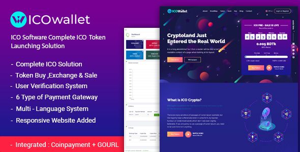 ICOWallet- ICO Script | Complete ICO Software and Token Launching Solution    