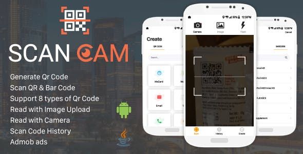 IOS QR Code Scanner and Generator iOS  Mobile 