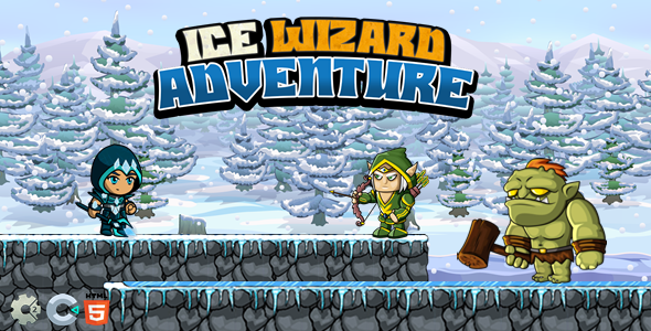 Icewizard Adventure - Construct 2 Html5 Game    Games