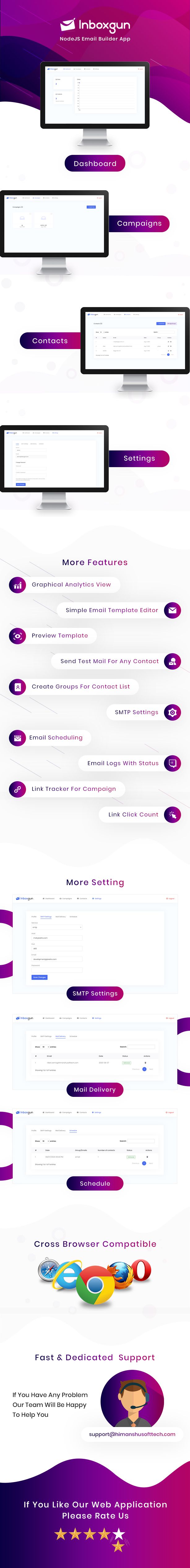 InboxGun - Email Marketing Application - 1