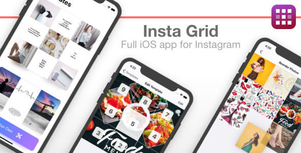 Insta Grid - Create Instagram layouts/grids - Full iOS app    