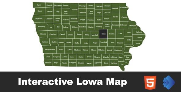 Interactive Lowa Map    