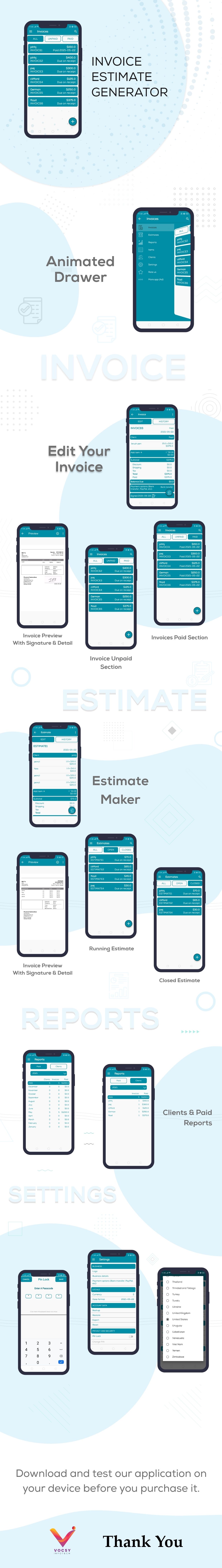 Invoice & Estimate Generator | Simple Invoice Manager | Invoice Estimate Receipt | V3.0 - 1