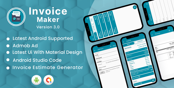 Invoice & Estimate Generator | Simple Invoice Manager | Invoice Estimate Receipt | V4.0
