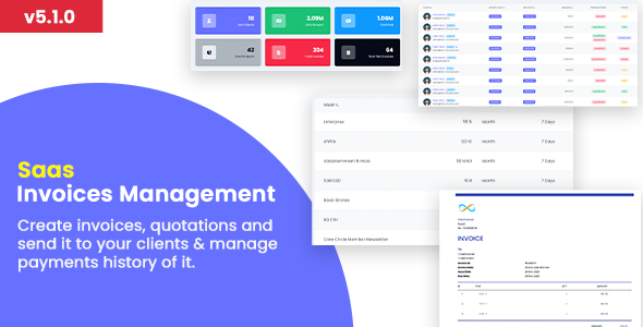 Invoice SaaS Management System - Invoices SaaS / Billing Management / Laravel Invoice Management    Help And Support Tools