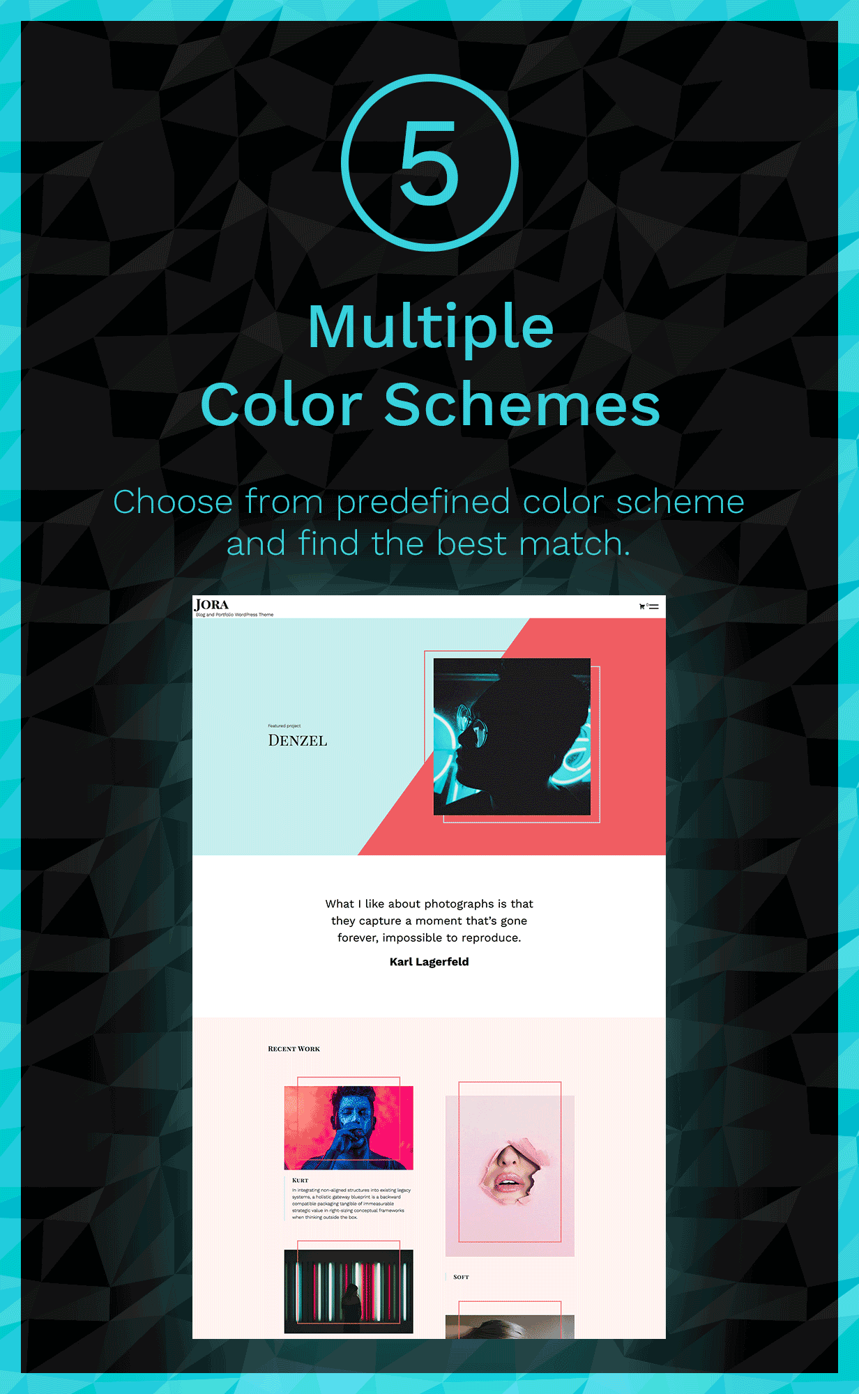 Jora – an Exquisite Portfolio WordPress Theme - 6