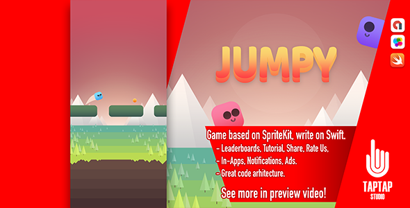 Jumpy iOS  Mobile Games