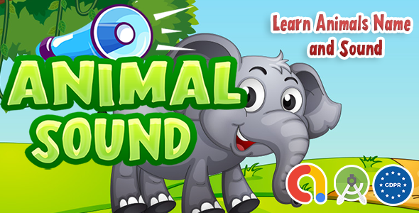 Kids Animal Name & Sound Learning Android Mobile Full Applications