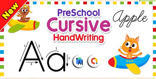 Learn Cursive Writing A to Z + Kids Cursive Writing Games Android  Mobile Games