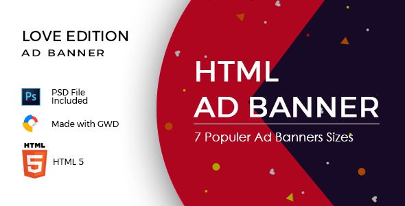 Love Edition Ad Banners    Ad Templates