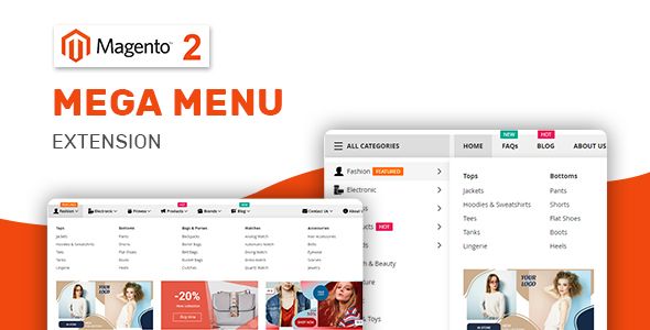 Magento 2 Mega Menu Extension Plugins   