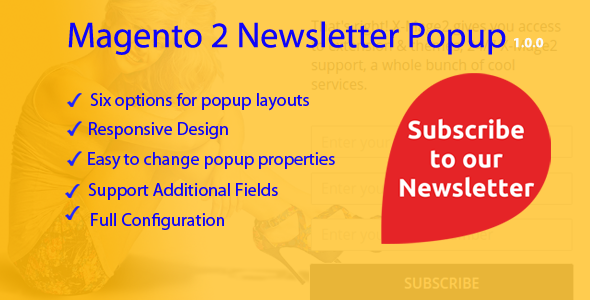 Magento 2 Newsletter Popup