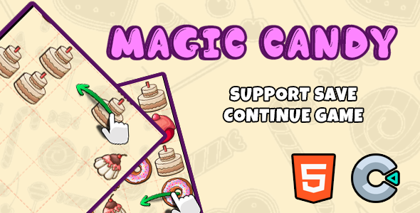 Magic Candy - Html5 (Construct3)    Games