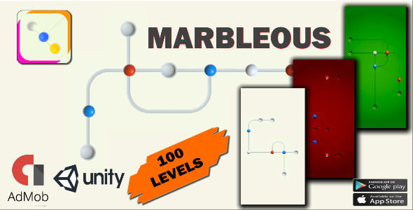 MarbleOust 3D ball- Unity Game Source Code Android & IOS Game Template