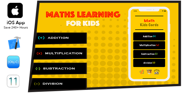 Math Learner For Kids (OBJ C)    