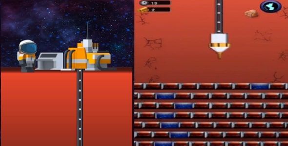 Mine Survival Mars - HTML5 Game - c3p    Games