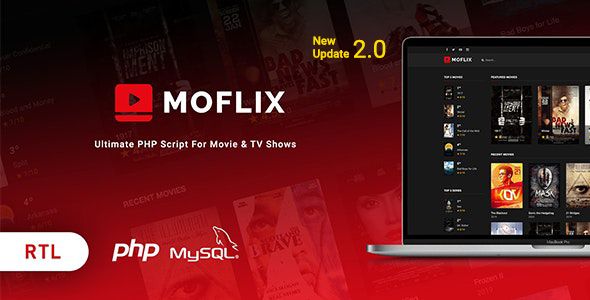 MoFlix - Ultimate PHP Script For Movie & TV Shows  Images And Media  