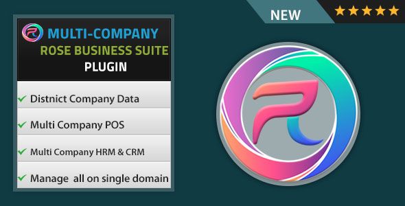 Multi Company Module for Rose Business Suite    