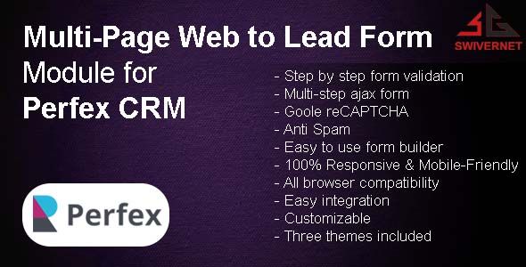 Multi-Page Web to Lead Form Module    