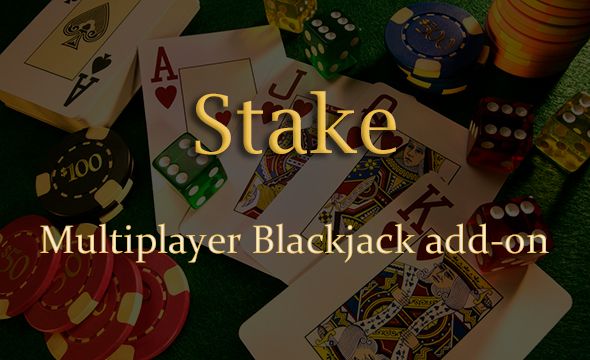 Multiplayer Blackjack Add-on for Stake Casino Gaming Platform    