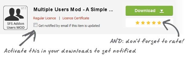 Multiple Users Mod - A Simple File Sharer Module (Addon) - 1