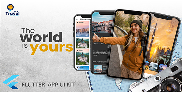 My Travel - Flutter App UI Kit    