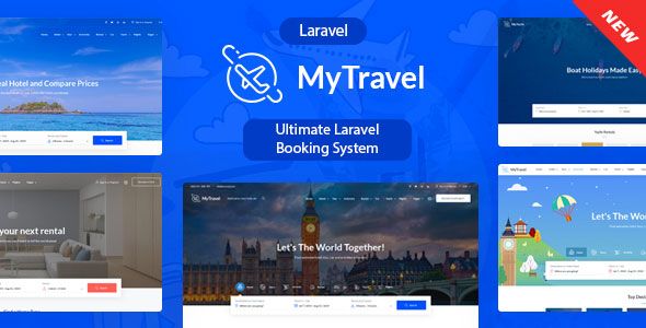 MyTravel - Ultimate Laravel Booking System - code.market