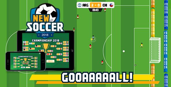 New Soccer - HTML5 Game
