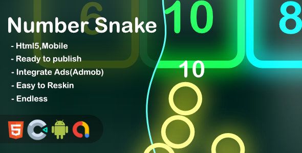 Number Snake (Construct 3 + HTML + Mobile)    Games